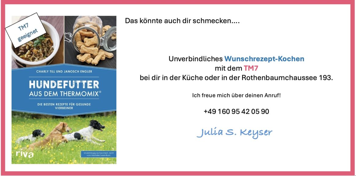 Bild mit dem Buchcover für Hundefutterrezepte